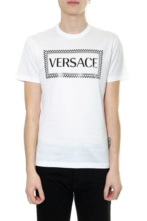 Versace White Eco Sustainable Cotton T